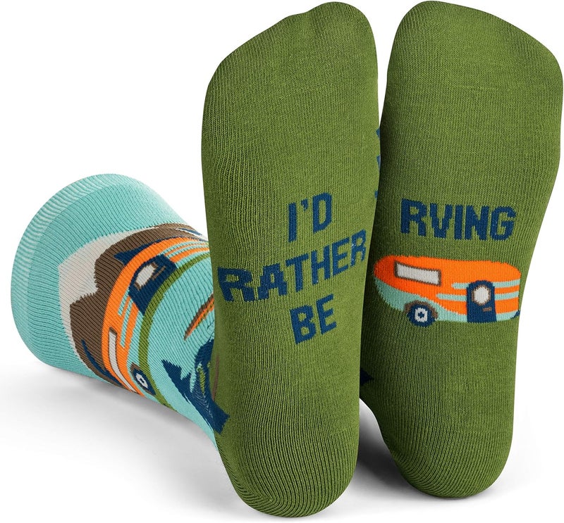 Lavley Outdoors Socks - Hiking and camping gifts for men and women - Great for nature lovers - Holiday or birthday gift - Image 1